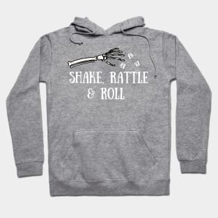 Shake Rattle and Roll Witches Buncoween Bunco Dice Game Hoodie